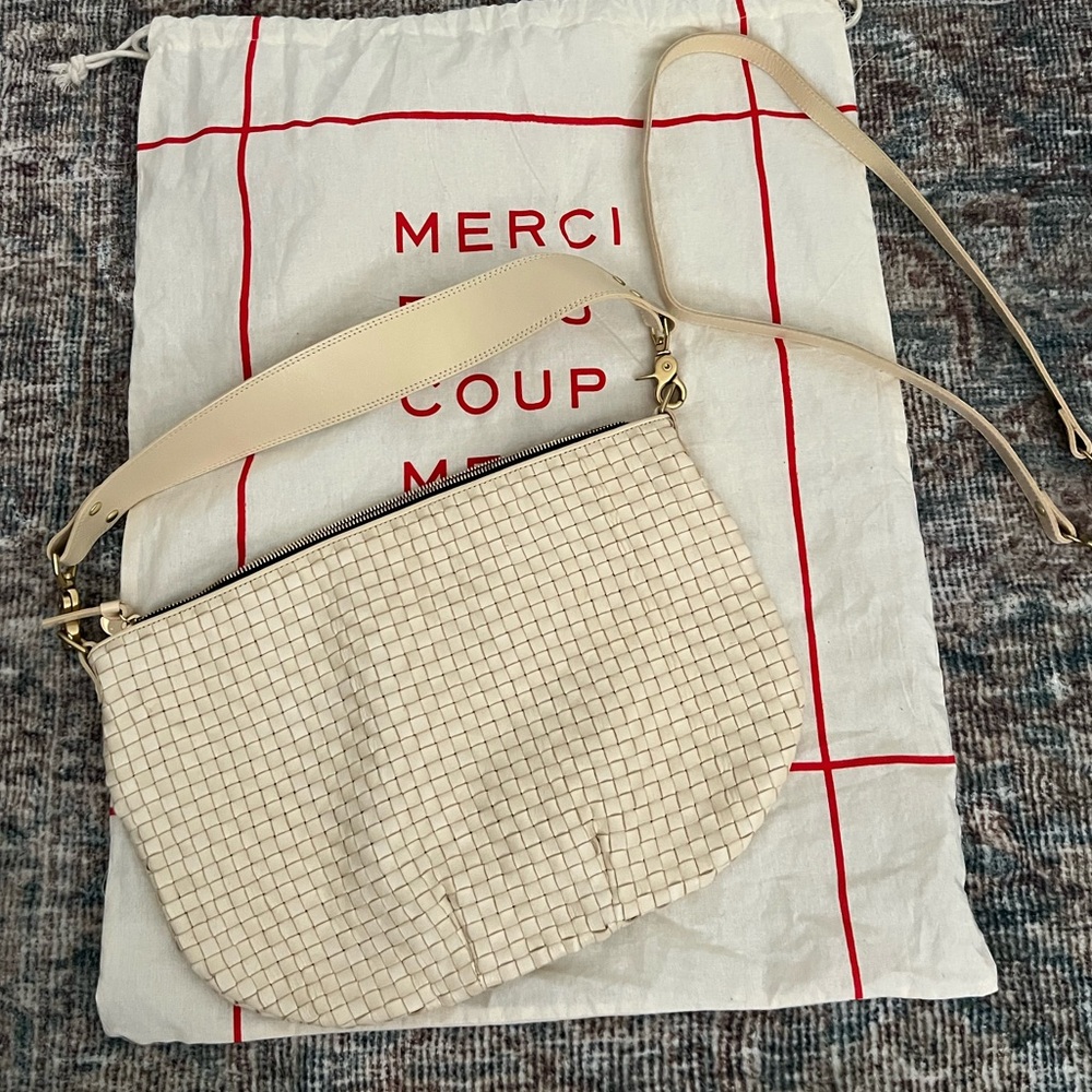 Cream Clare V Bag